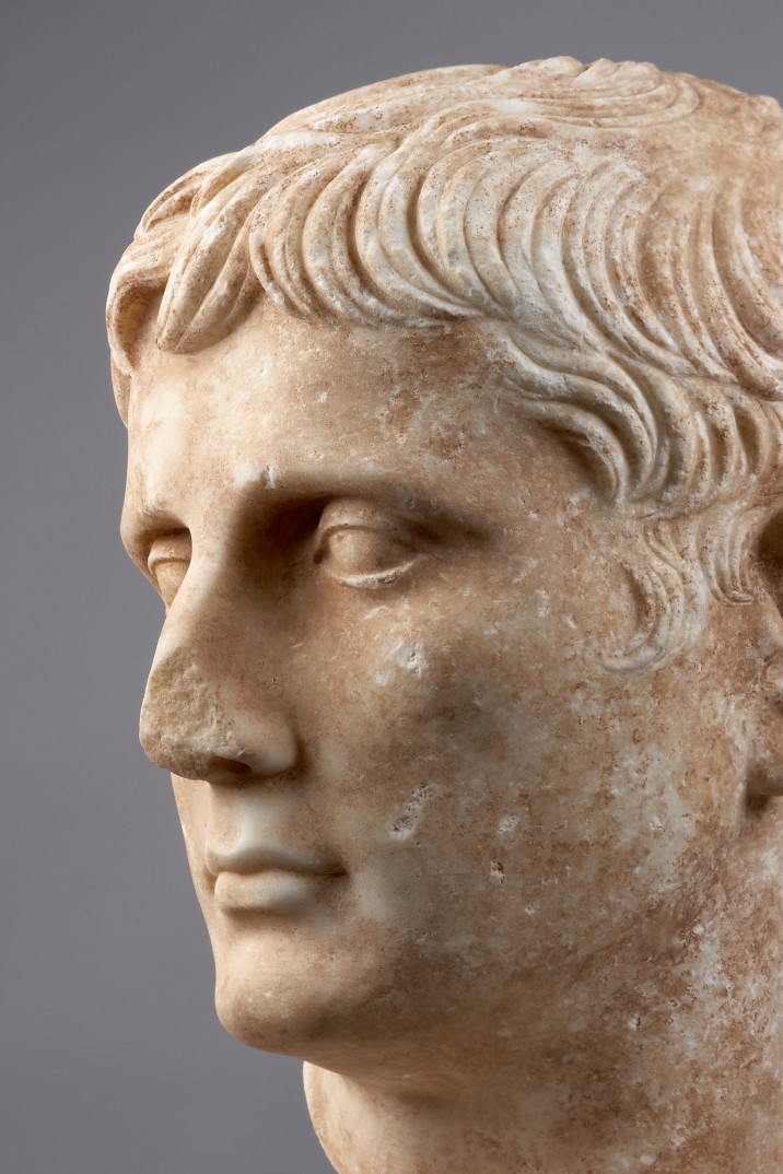 Portrait Of The Roman Emperor Augustus Liebieghaus