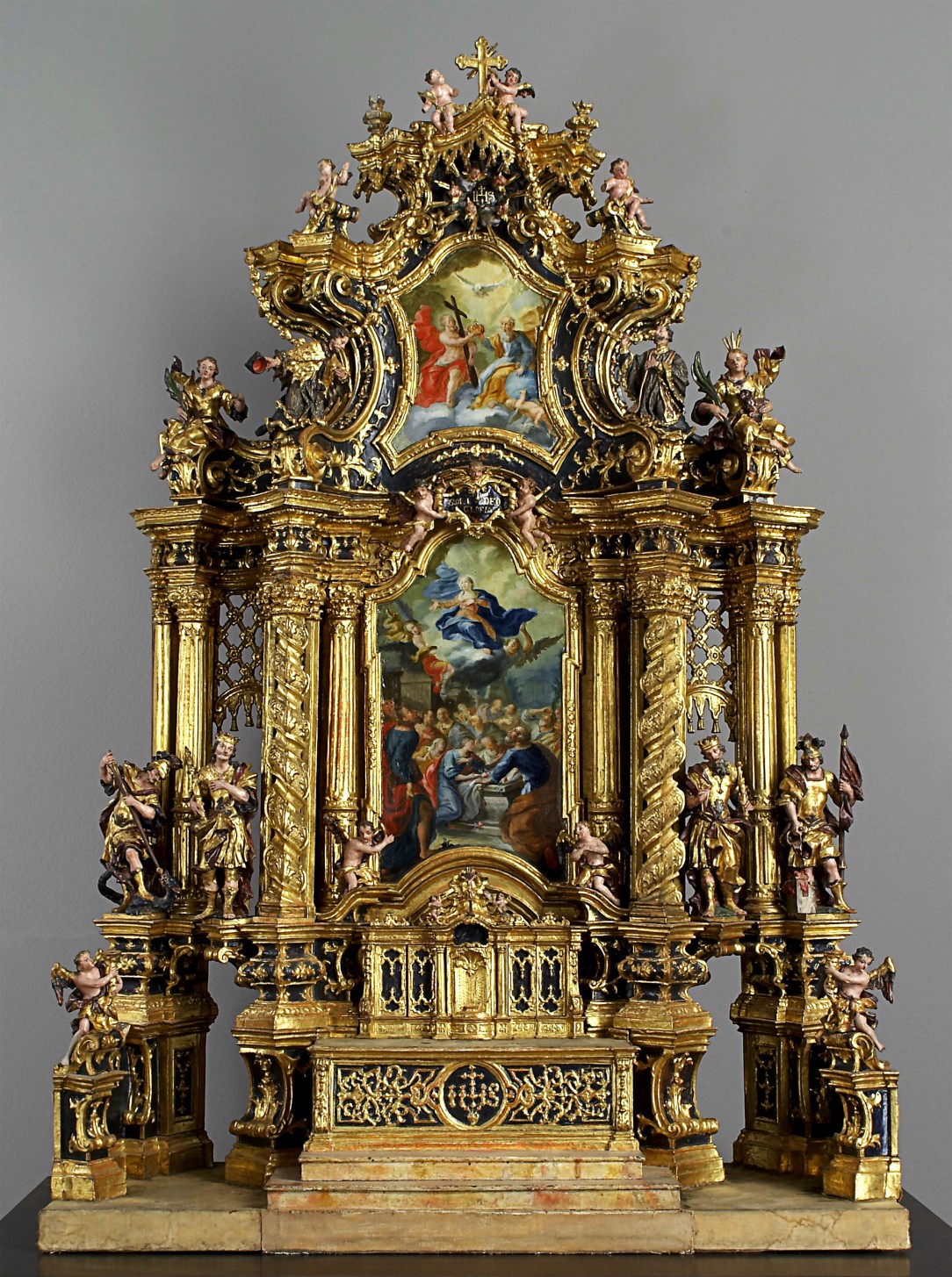 Model of an Altar with the Assumption of the Virgin | Liebieghaus